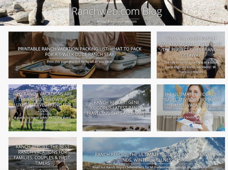 Ranchweb blog by Kate Hammarén